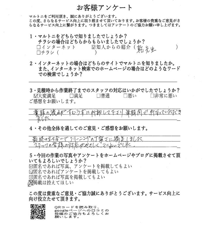 岐阜県岐阜市若宮町 T様 店舗残置物撤去及びハウスクリーニング